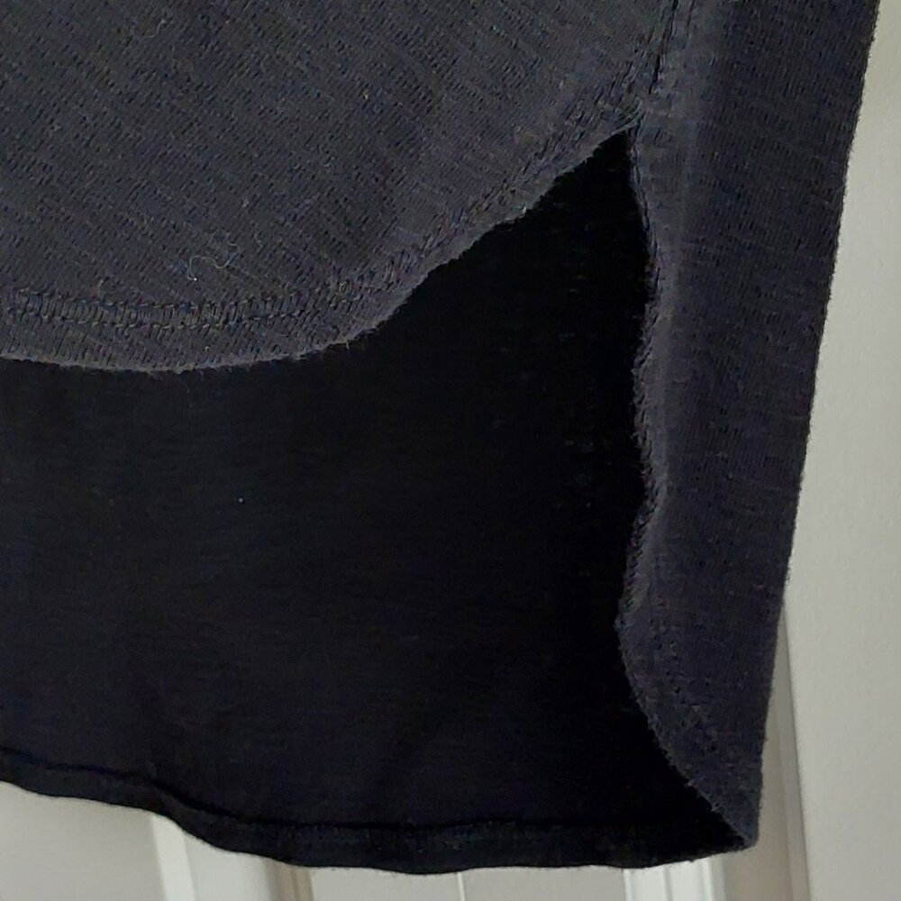 Tommy Bahama Black Long Sleeve Top Women's Size S/P - Picture 4 of 6